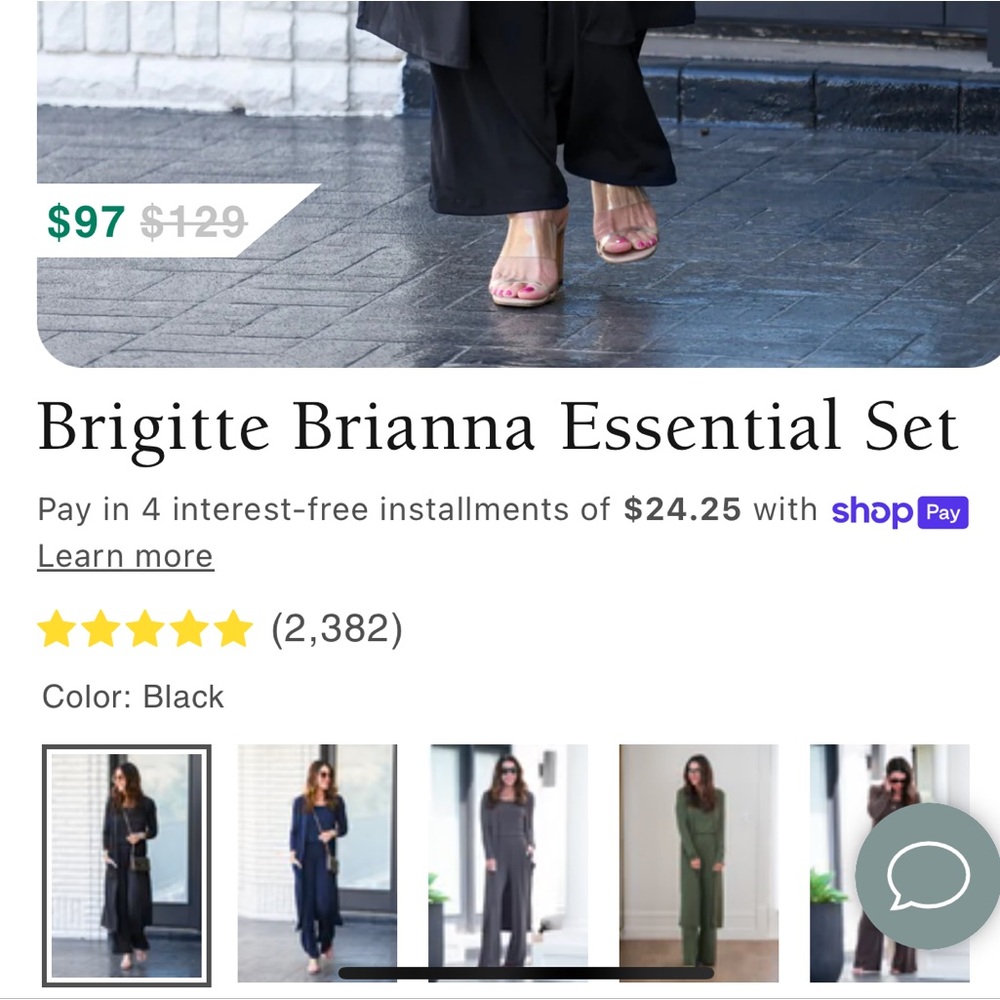 Brigitte Brianna Travel Set - 3 piece - Picture 15 of 17